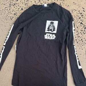 Star Wars Black Long Sleeve Shirt